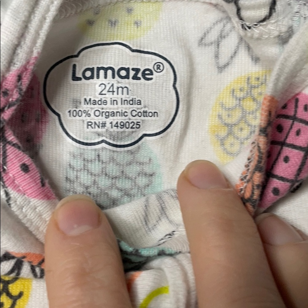 Lamaze Organic Cotton Ruffle sleeve Set - Picture 4 of 4